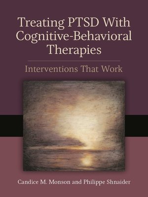 cover image of Treating PTSD With Cognitive–Behavioral Therapies